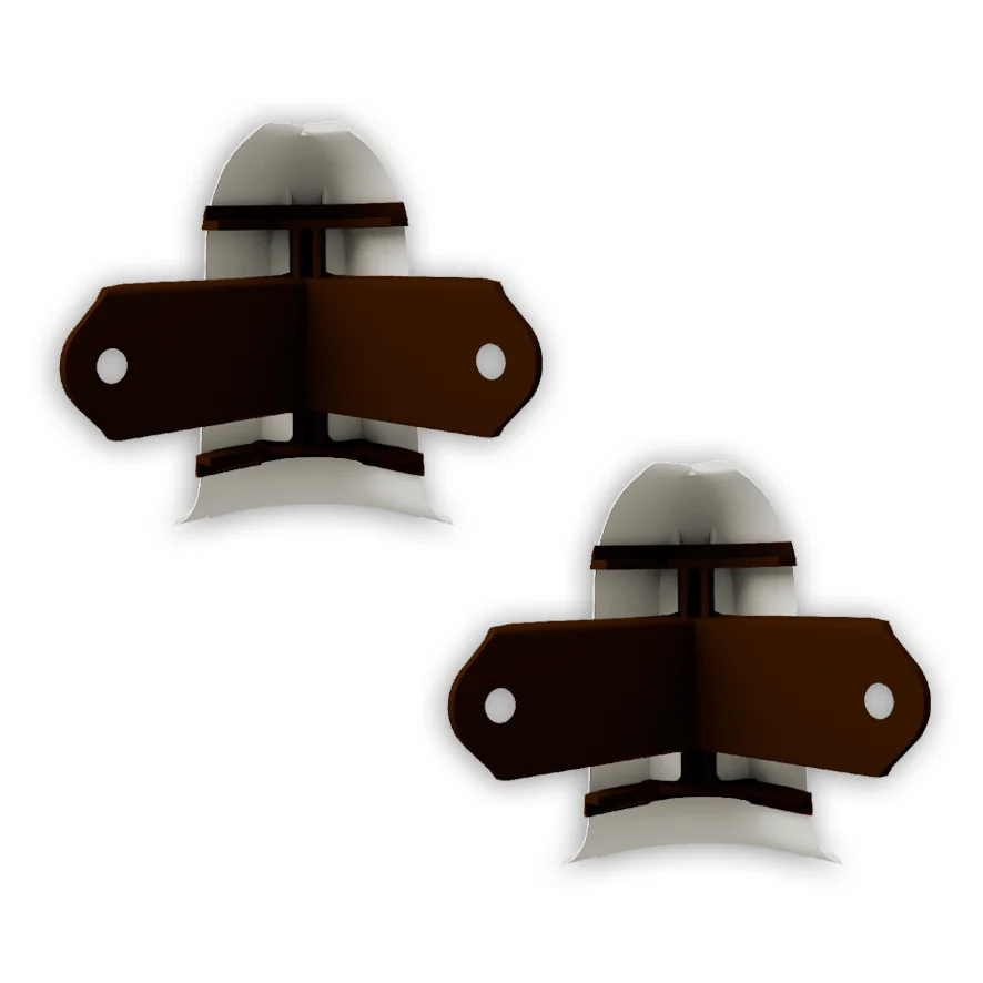 253 Угол наружный Лексида с крепежом 55мм Ясень серый (шт)