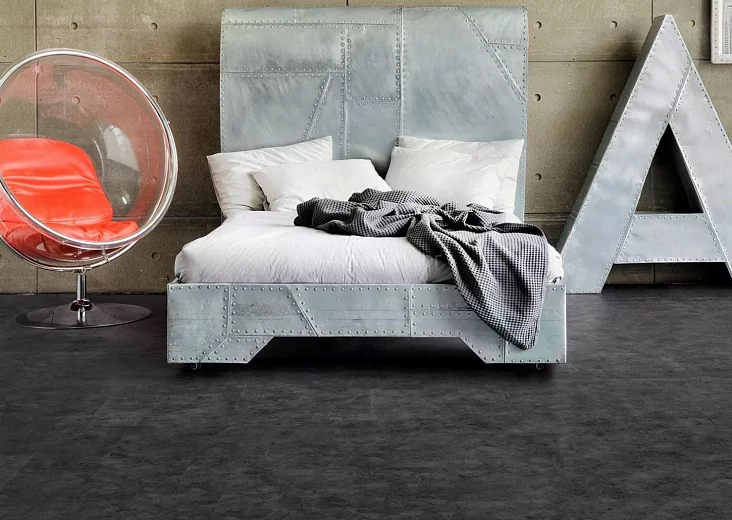 Виниловые полы Alpine Floor Grand Stone Скол Обсидиана ECO 8-3