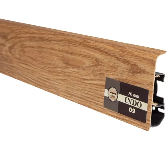 Плинтус пластиковый Arbiton INDO Дуб Изысканный 09 (2.5м)