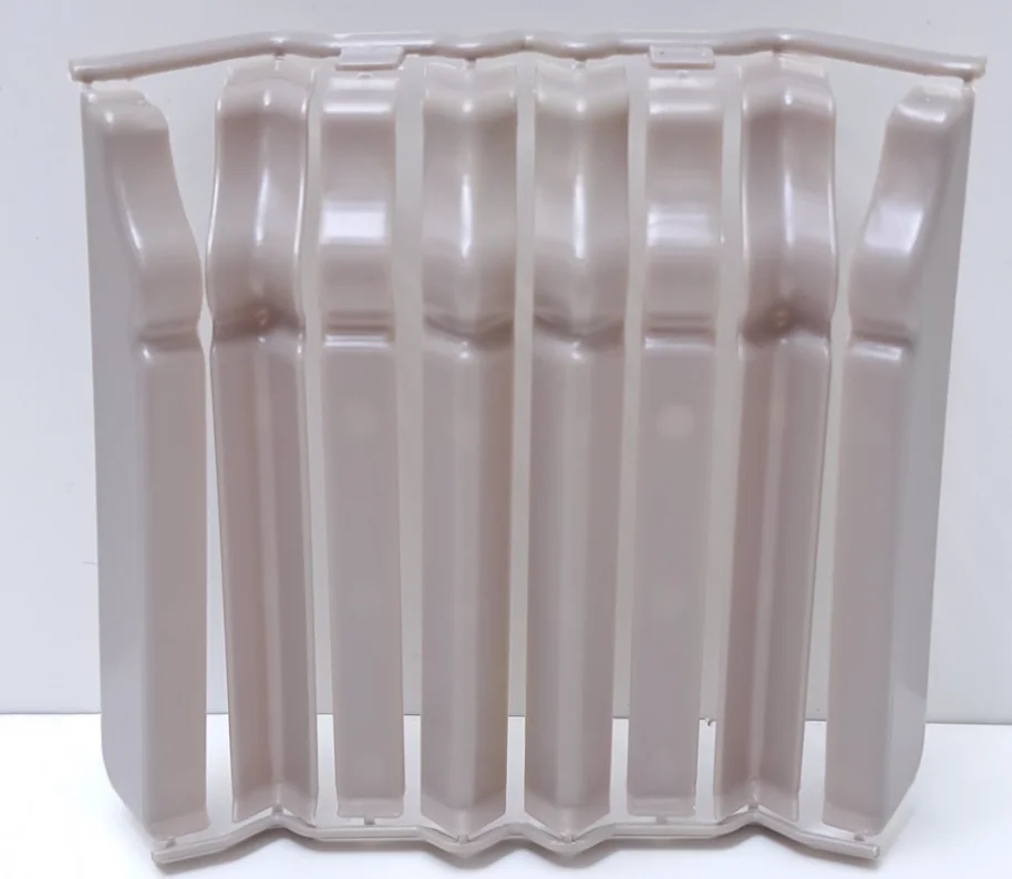 Накладки для плинтуса фигурного 80мм "Идеал Дюра" (набор из 8 эл.во флоупаке), 036 Платиново-серый