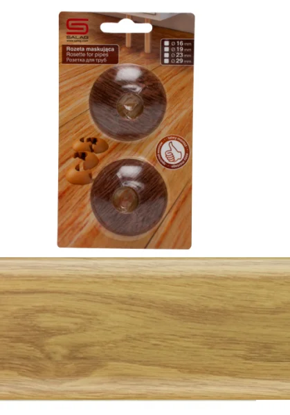 Розетки для труб Salag  51 дуб галийский 29 мм   (2шт/упак)