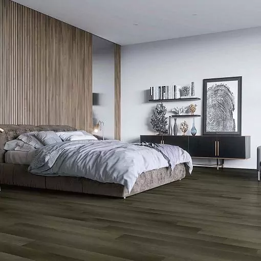 Кварцевый ламинат Home Expert Natural Дуб Ночной лес 2187-03 градиент