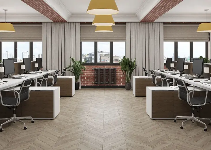 SPC ламинат французская елка Chevron Alpine Карите ECO 18-11