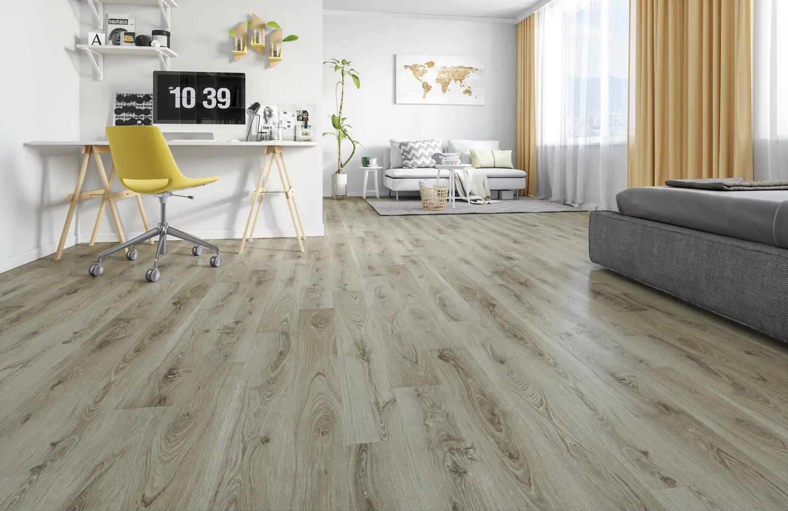 Кварцевый ламинат Refloor Fargo Дуб Марсель 385-1