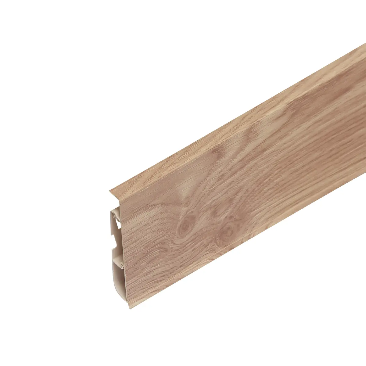 Плинтус Cezar Hi-Line Prestige матовый с мягким краем 304 Дуб Натуральный