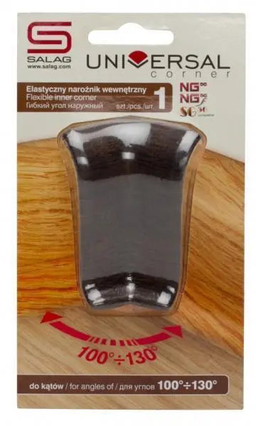 Угол универсальный внутренний Salag  24 венге