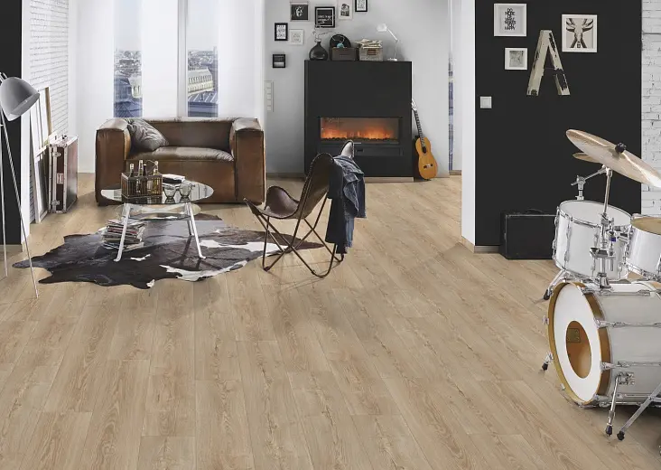 Ламинат Kronospan Super Natural Classic Дуб Стерлинг Натуральный K485