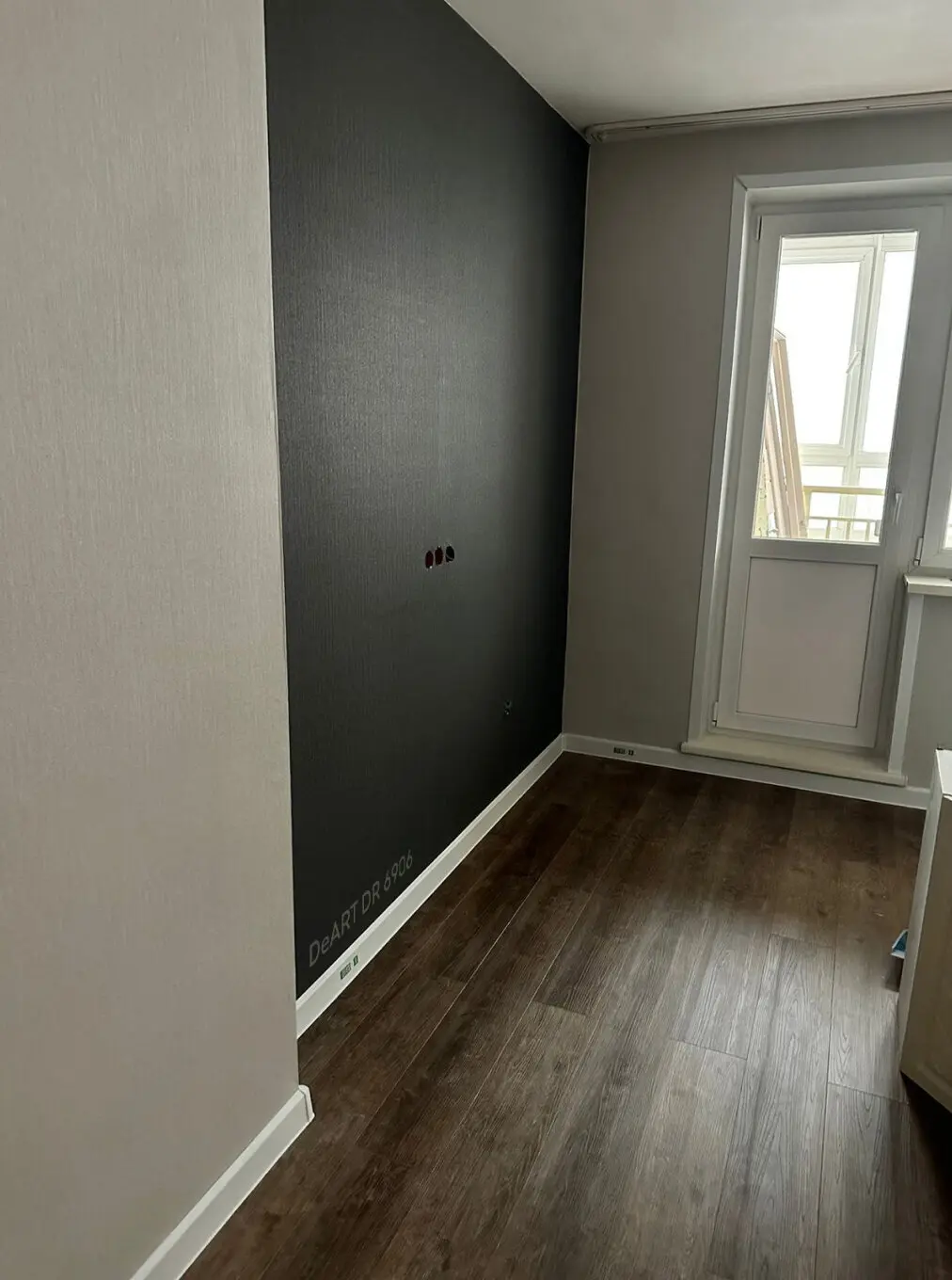 Клеевая кварцвиниловая LVT плитка DeART GRAND DG 9606, 184х1220х2,5мм