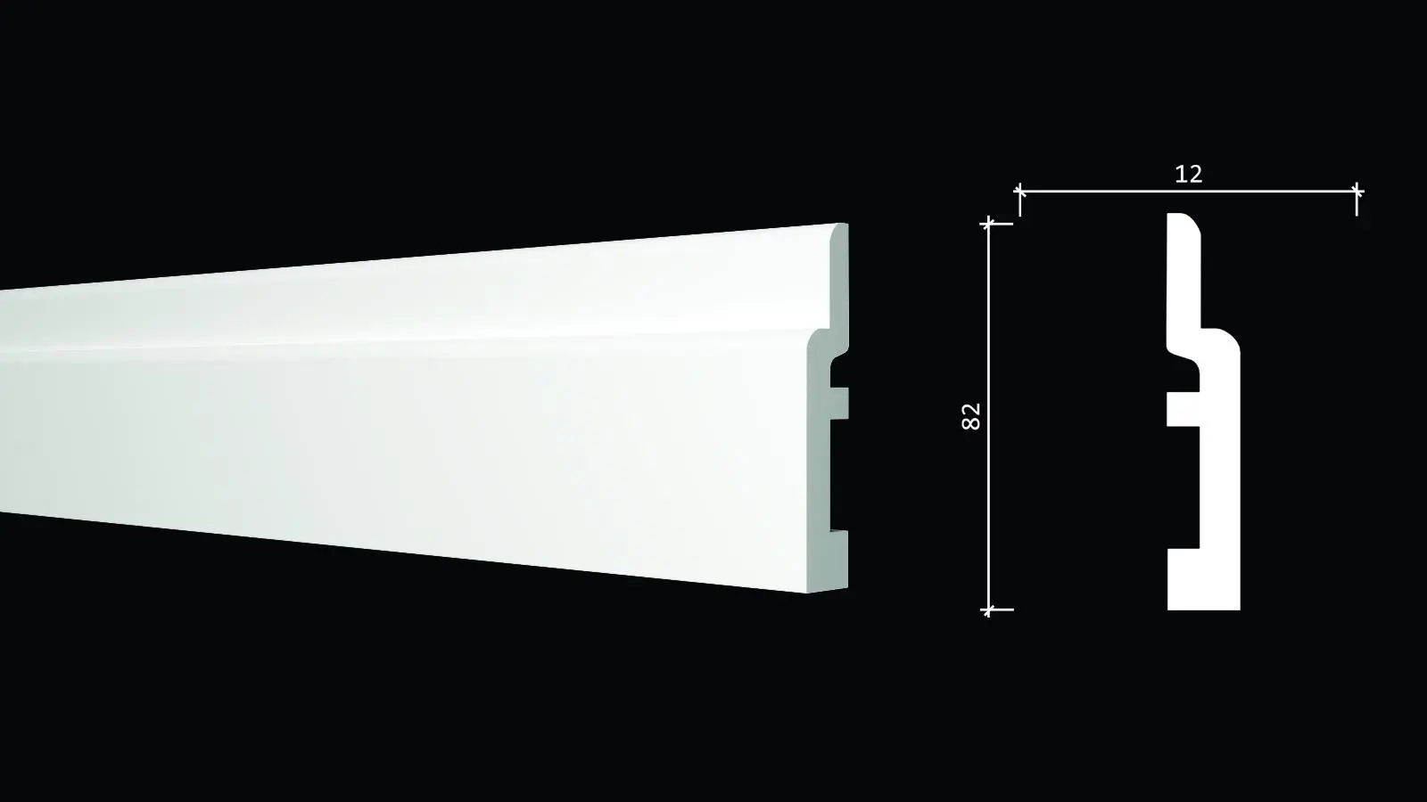 Плинтус DD703