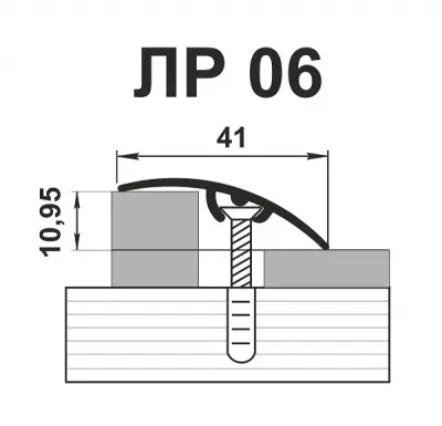 Порог разноуровневый ЛР 06.1800.4047