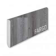 Кварцевый плинтус Fargo Comfort 379-1 Дуб Серый Иней