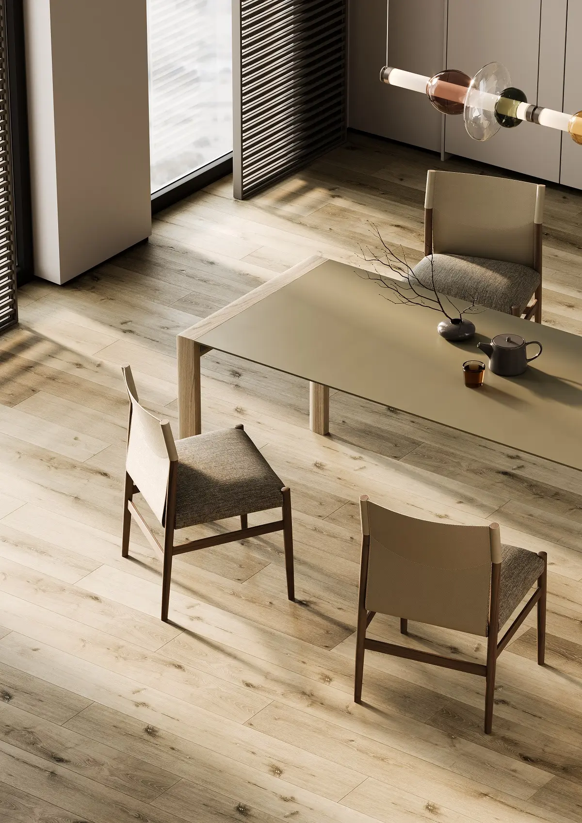 Кварцевый ламинат Fargo Bevel 50-1603 Дуб Кантри 1524*182*6мм, 0,5 мм, EIR, V-фаска, градиент