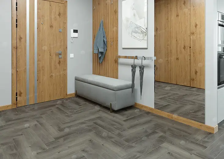 Кварц-виниловая плитка Alpine Floor Parquet LVT Дуб Мерга ECO 16-13