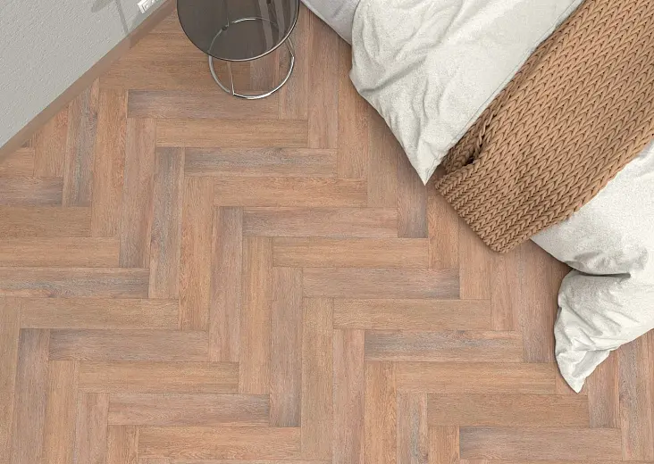 SPC ламинат елка Planker Charisma Роуз 7001