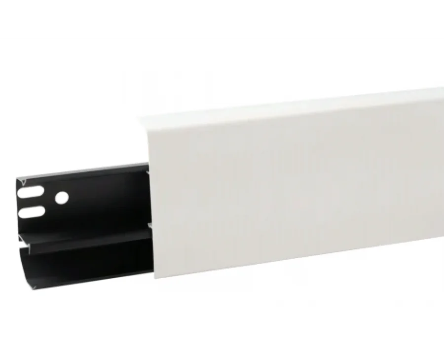 Плинтус Aberhof ABF 70 Белый матовый 7000