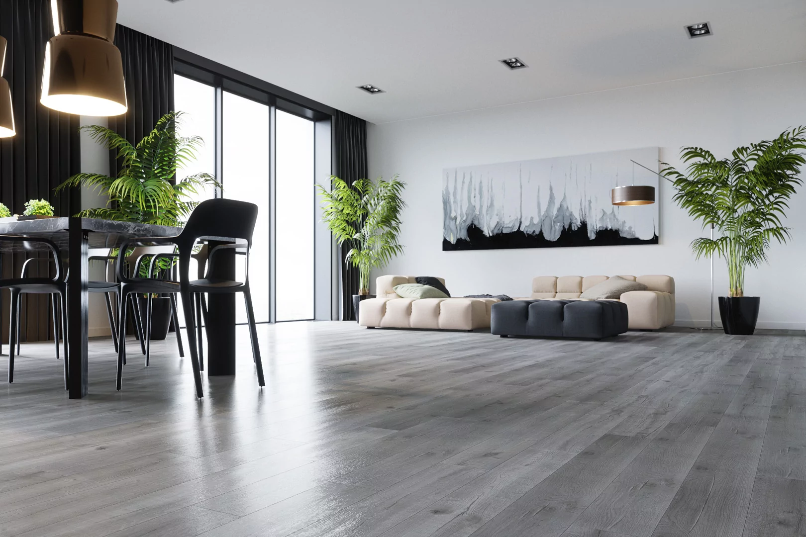 Кварцевый ламинат Refloor Fargo Дуб Урбан 81996