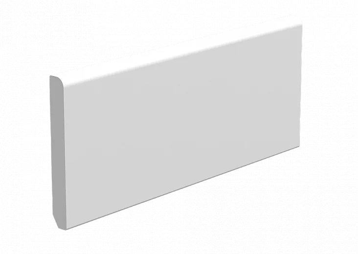 Плинтус кварцевый SPC Alpine Floor 80х11 мм Белый Матовый ECO 11-00