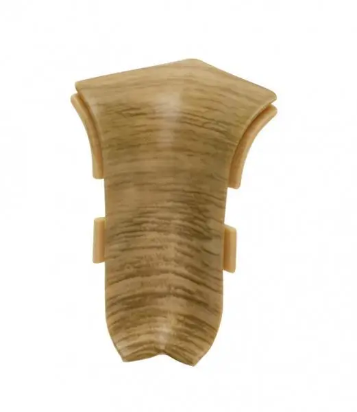 Уголок внутренний к плинтусу Salag   NGF56 31 светлый камень