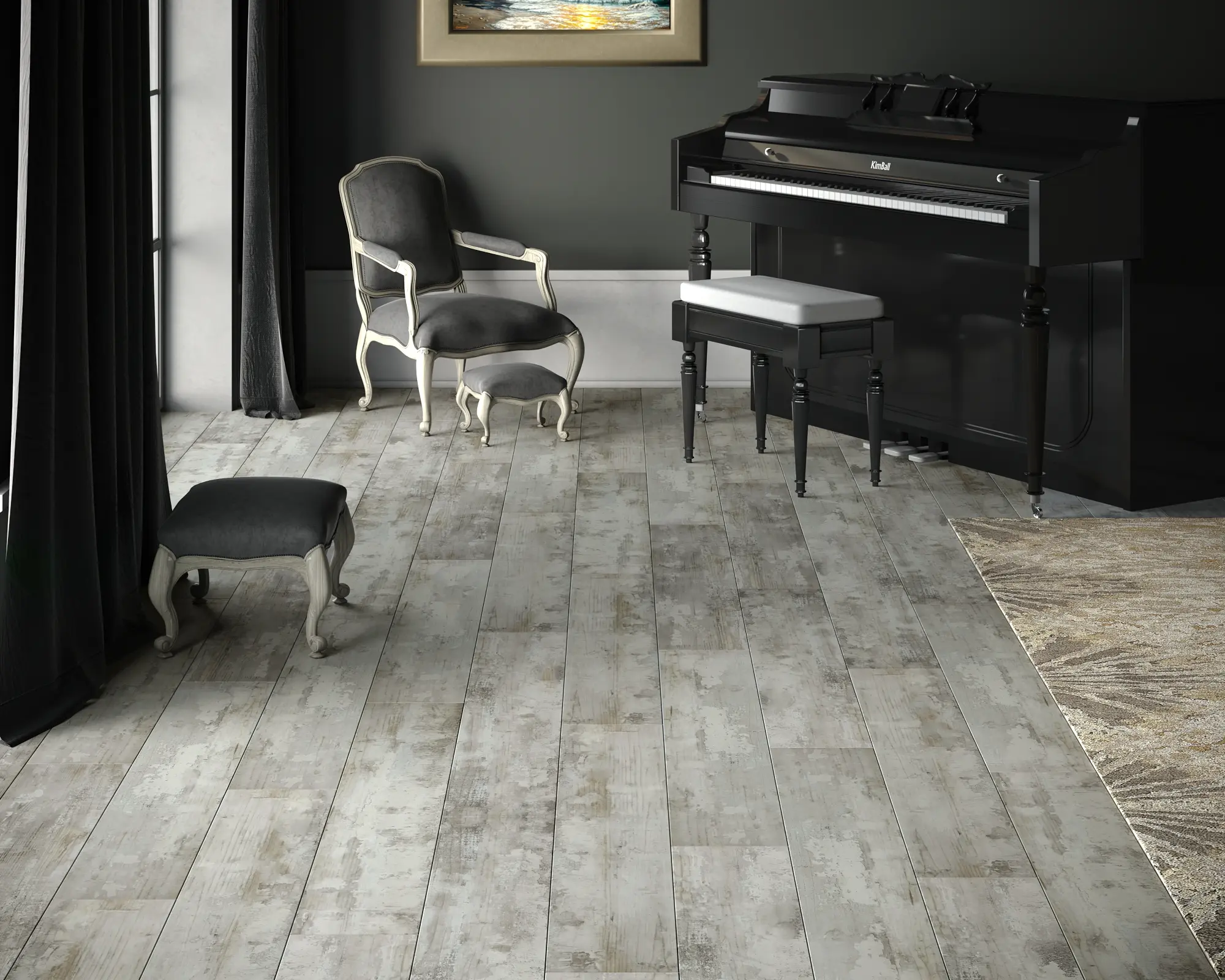 SPC ламинат Art Stone Дэк Лофт Викента 126 ASP