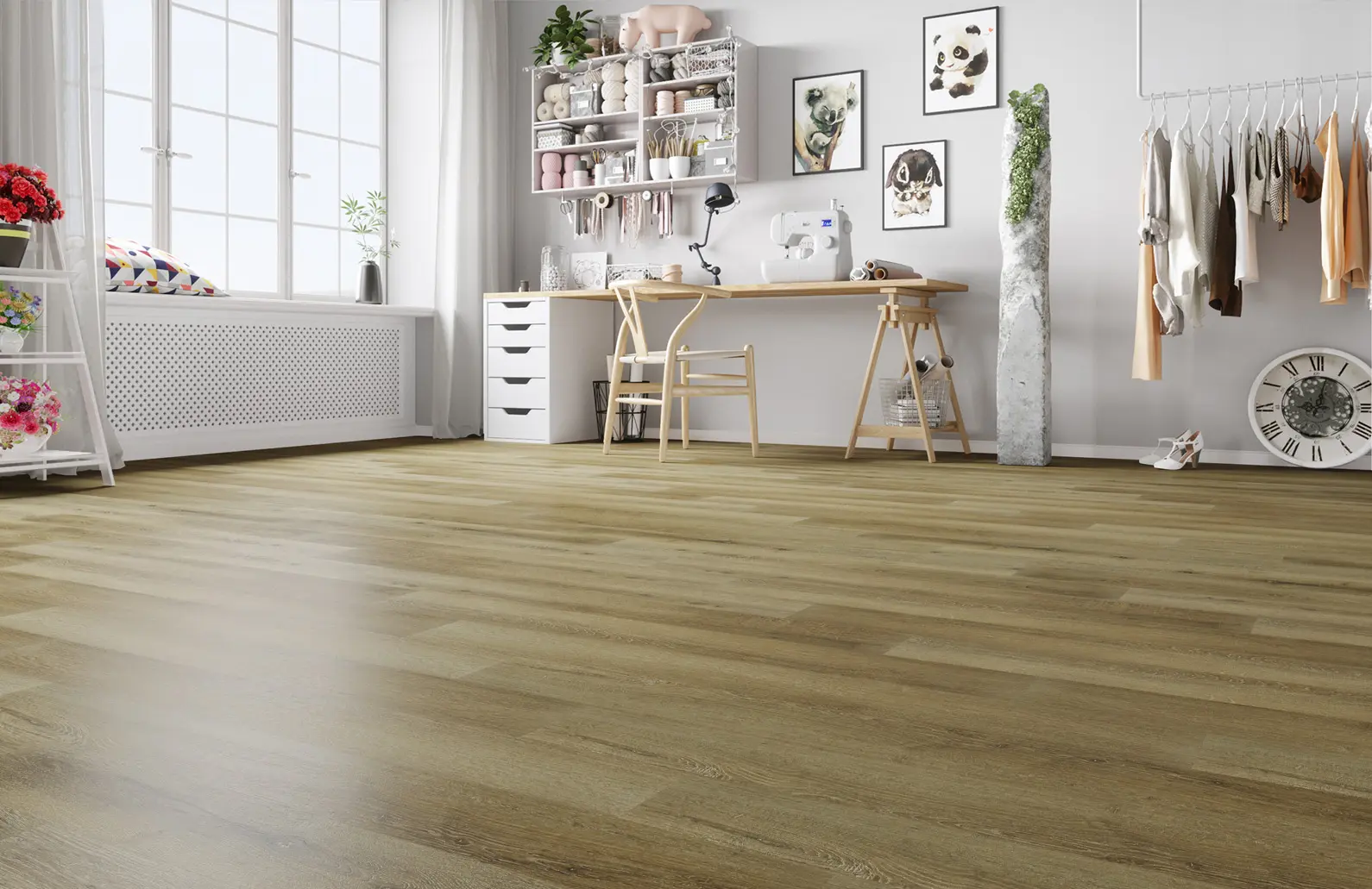 Кварцевый ламинат Refloor Fargo Дуб Калифорния 66W963