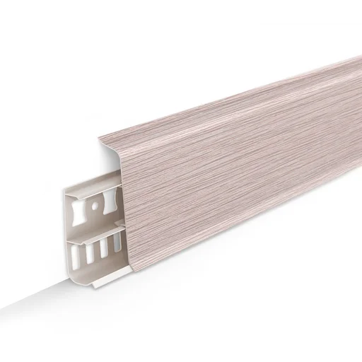 Плинтус напольный с кабель-каналами 85мм 2,2м "Деконика", 274 Сосна северная