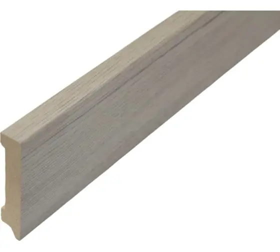 Плинтус Деревянный 80*16*2400 мм Дуб Сильверсайд, шт