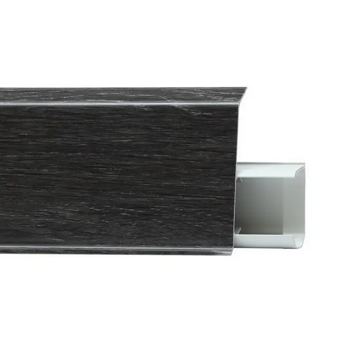 TERA  №733 Плинтус со съемной панелью Смоул 72 мм, 2,2 м.