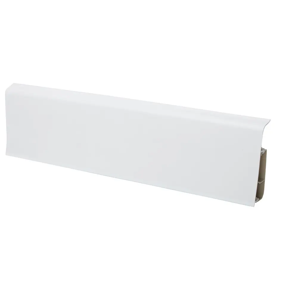 Плинтус пвх Salag Lima 72 белый 2500 мм