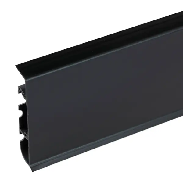 плинтус ПВХ Cezar матовый с мягким краем HI-LINE PRESTIGE 090 (20) , шт.