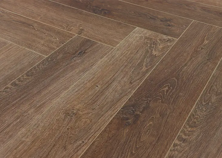 SPC ламинат Cronafloor Herringbone Дуб Тулуза H001