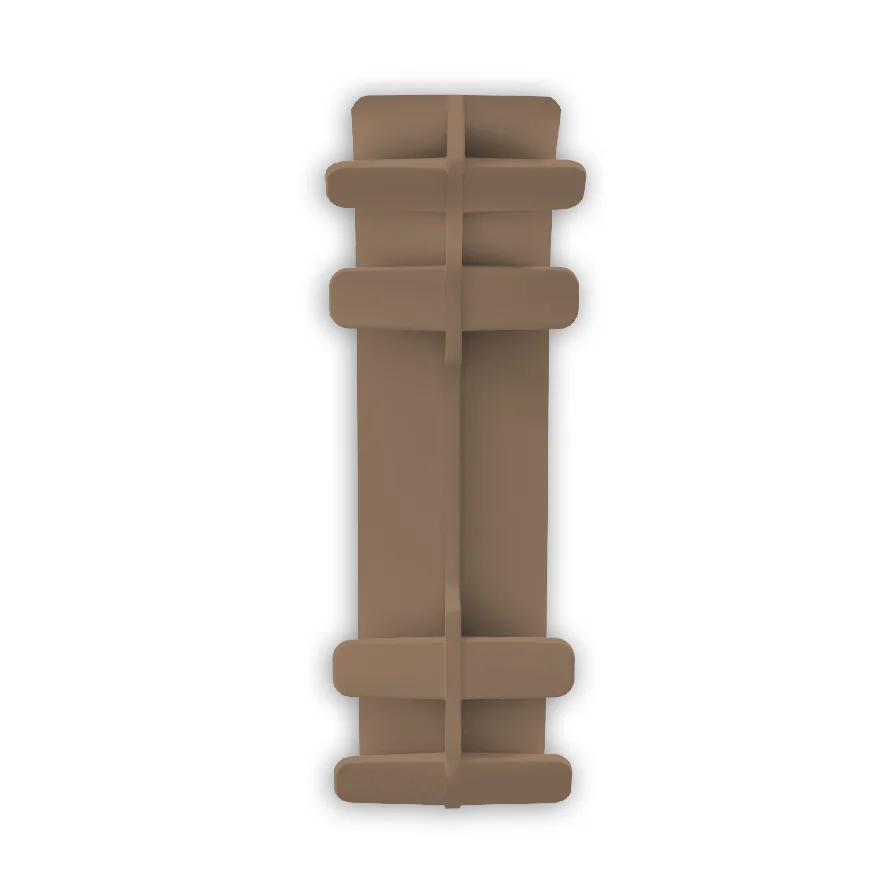 293 Соединитель Лексида 55мм Орех темный (шт)