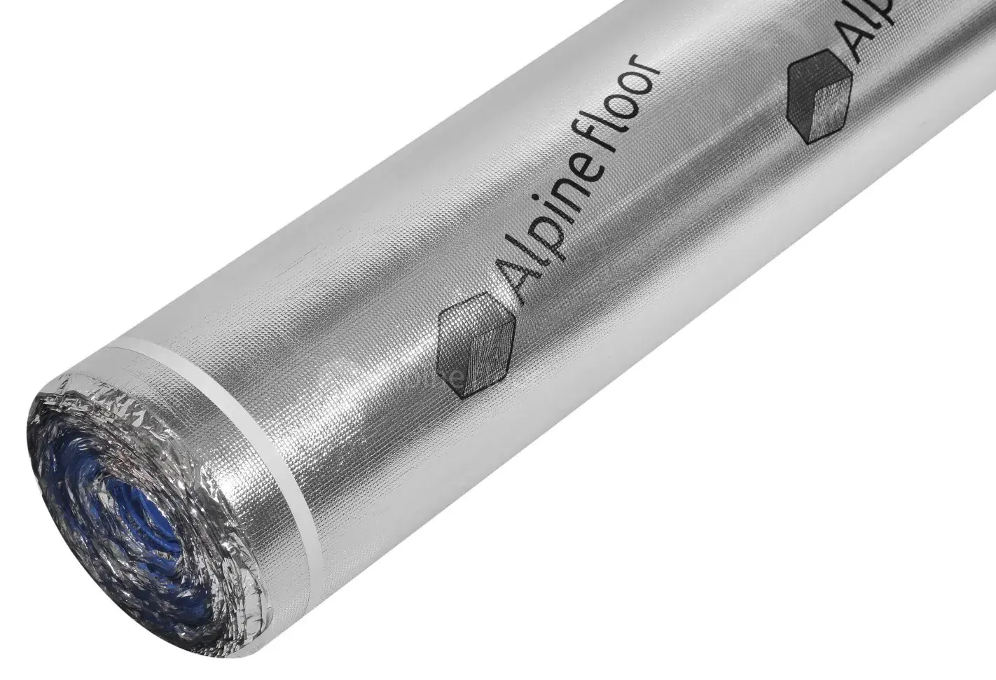 Подложка Alpine Floor silver foil BLUE EVA 1,5 мм,10м2