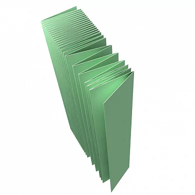 Подложка Гармошка (5,25м2) Зеленая 3 мм, уп