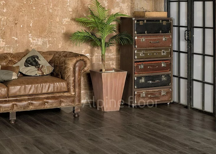 Виниловые полы Alpine Floor Premium XL Дуб Торфяной ECO 7-11
