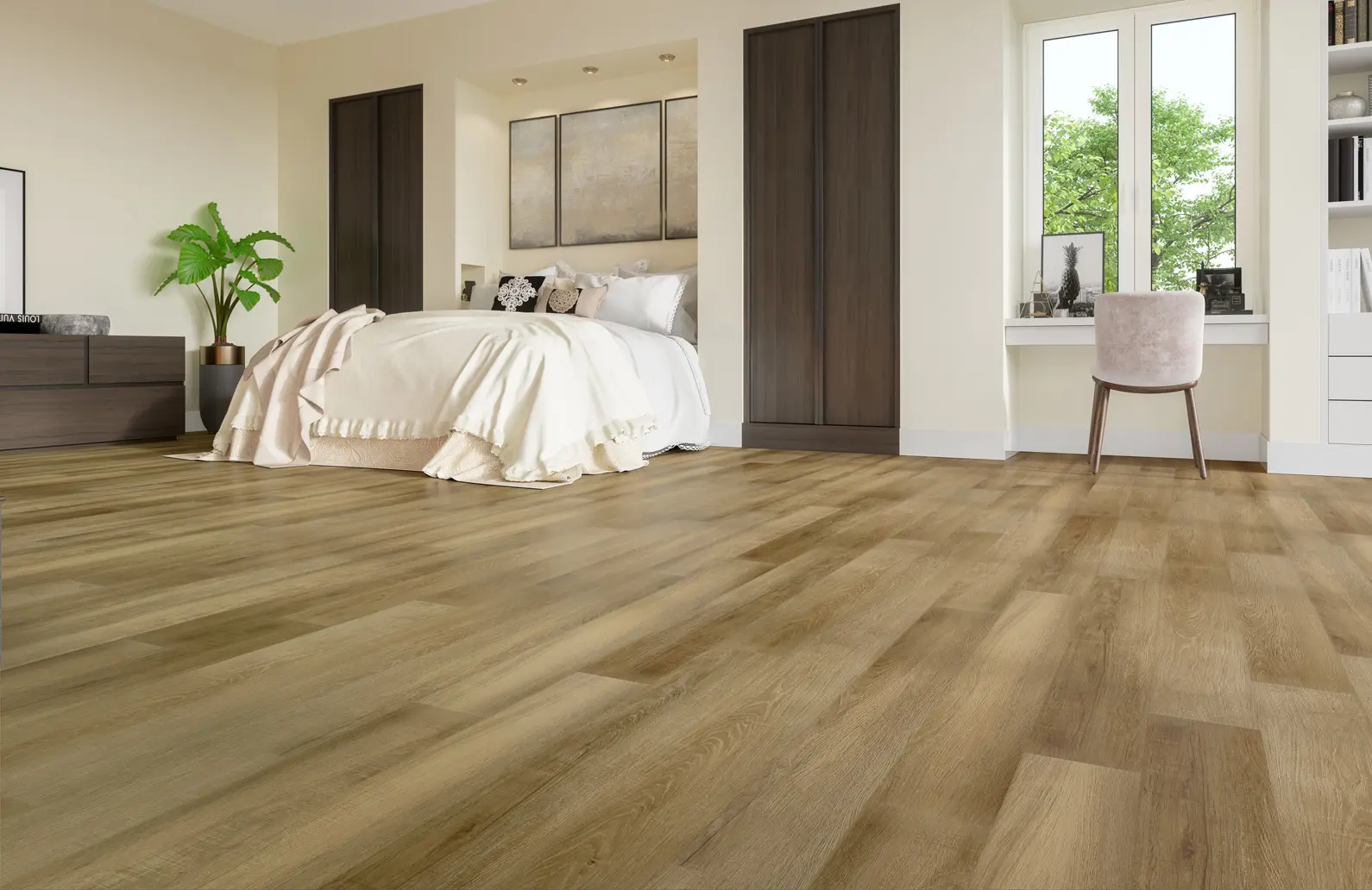 Кварцевый ламинат Refloor Fargo Дуб Мехико 70W921 градиент