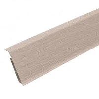 Плинтус напольный с кабель-каналами 70мм 2,2м "Деконика", 361 Акация