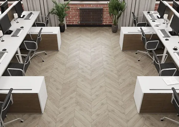 Клеевая кварцвиниловая плитка Alpine Floor Chevron LVT Карите ECO 20-11