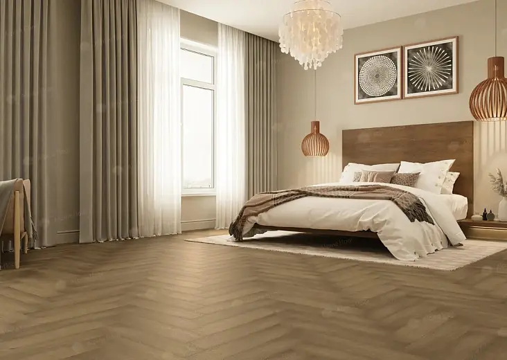 Кварц-виниловая плитка Alpine Floor Parquet LVT Дуб Насыщенный ЕСО 16-7