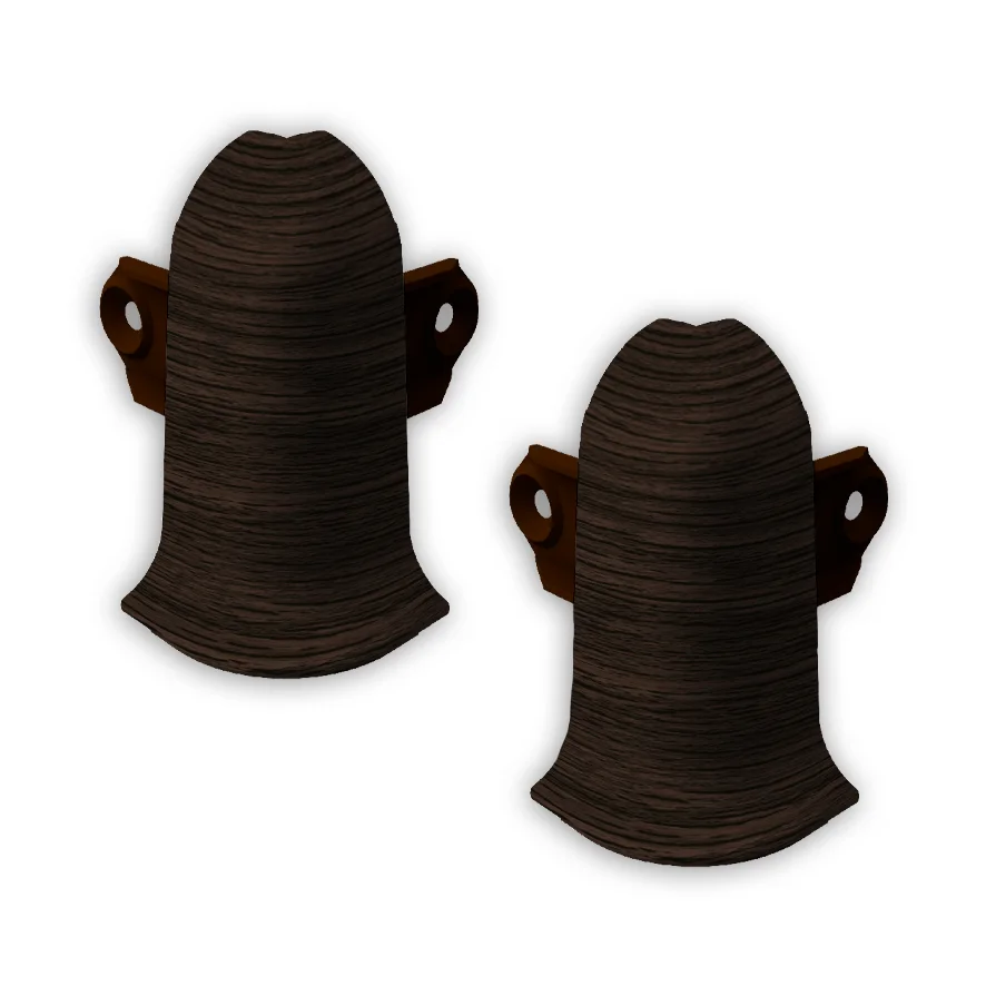 301 Угол наружный Лексида с крепежом 55мм Венге (25шт) (шт)