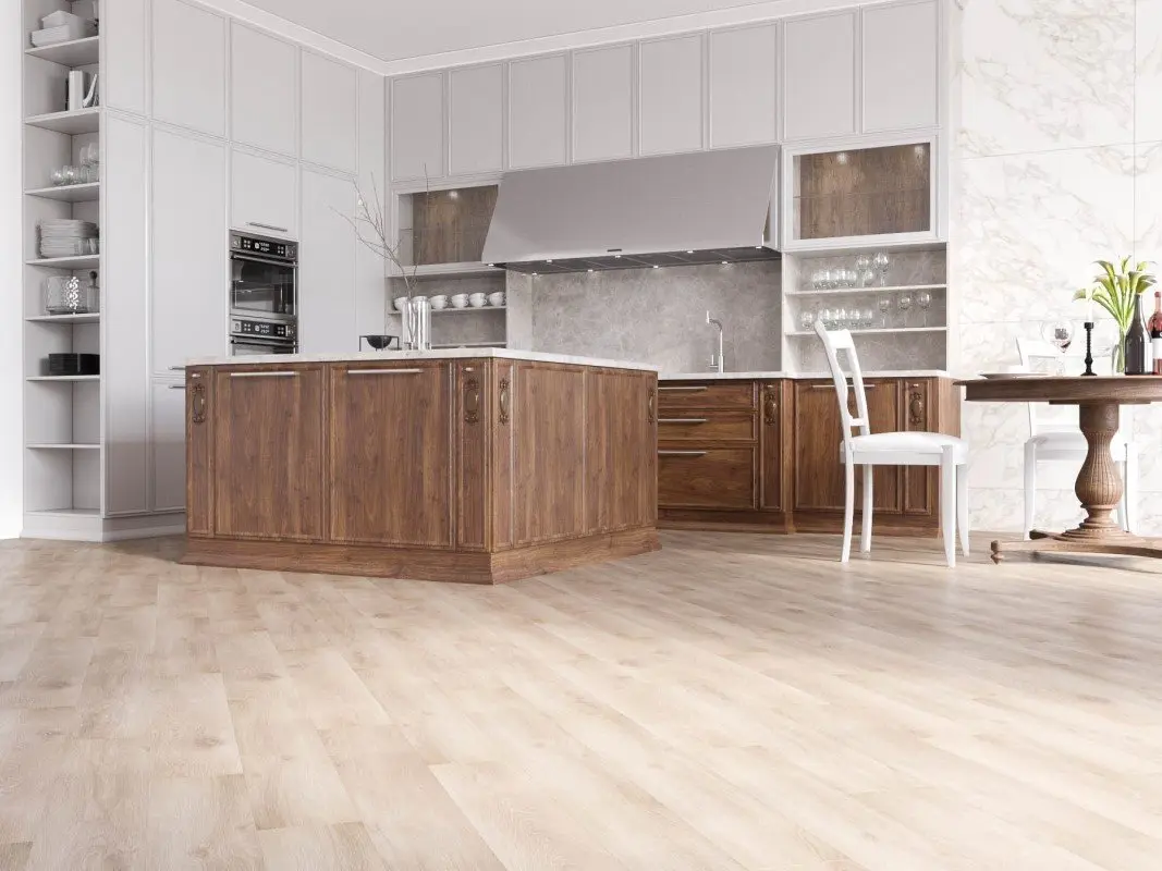 Кварцевый ламинат ArtTile Stone Optima Pro 40-8 APTN, Дуб Абердин, (914х152x4мм)