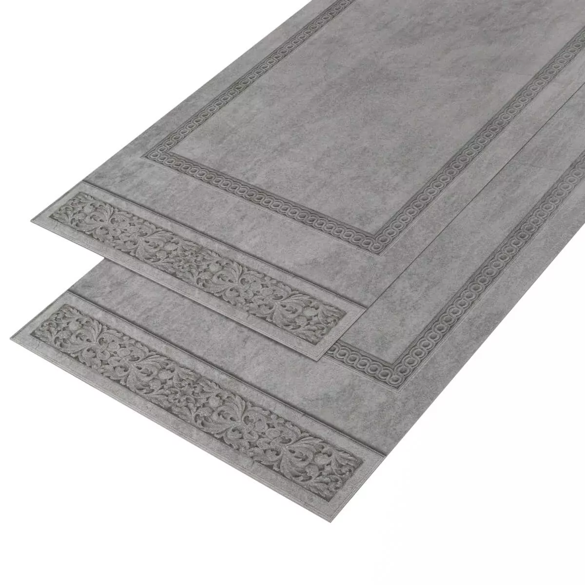 АКВАТОН Novita ПМО SPC Stronghold Бетон темно-серый 13С Узор греческий 23866