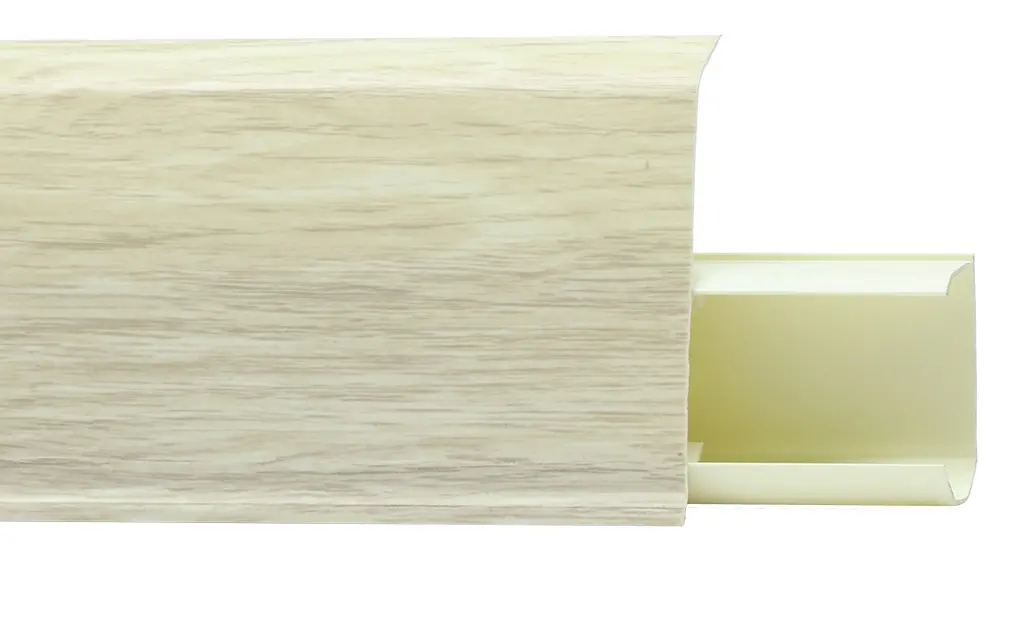 TERA №734 Плинтус со съемной панелью Себаста 72 мм, 2,2 м.