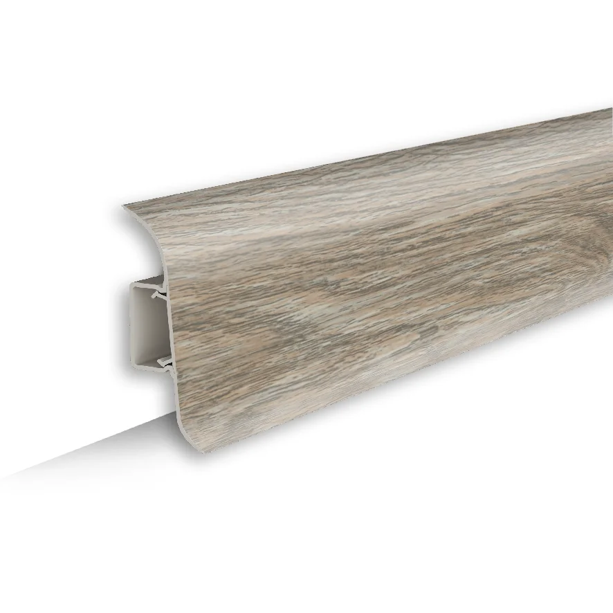 215 Плинтус Лексида 55х2200мм Дуб снежный (40шт)