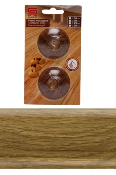 Розетки для труб Salag  50 дуб польский 29 мм   (2шт/упак)
