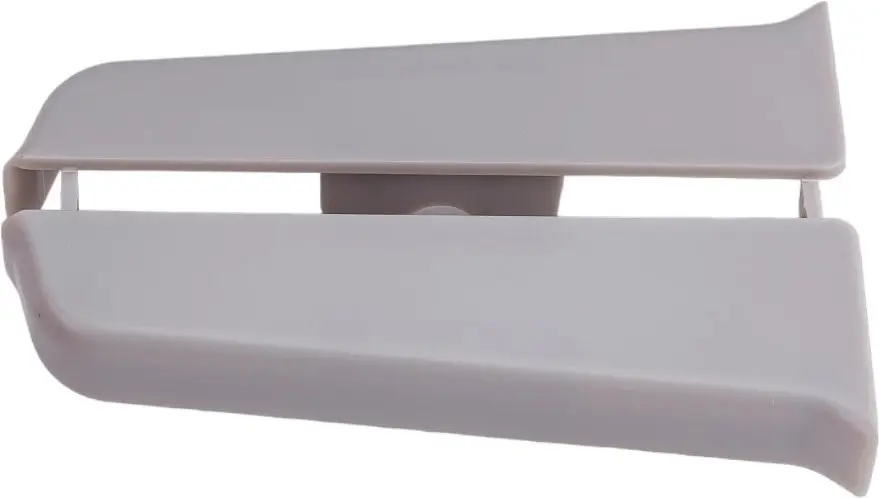 Торцевые (пара) для плинтуса 85мм "Деконика" (1 пара во флоупак), 036 Платиново-серый