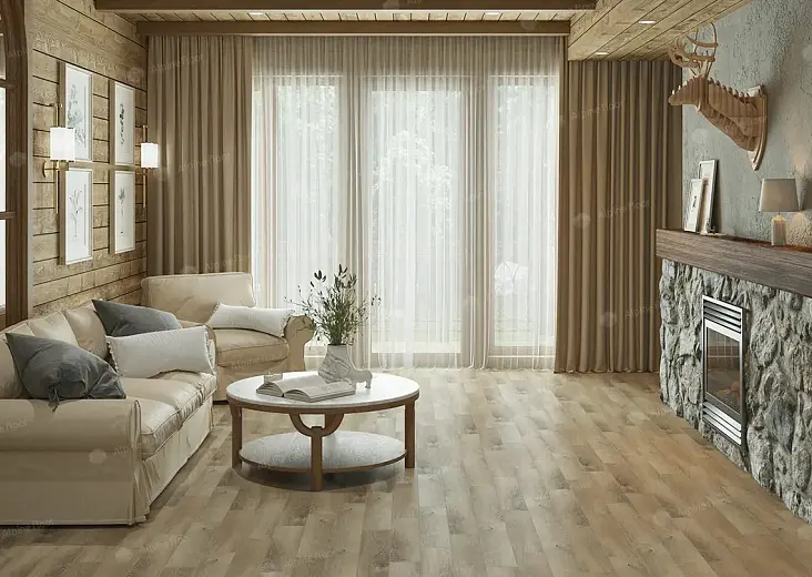 Кварц-виниловая плитка Alpine Floor Parquet LVT Дуб Синистра ECO 16-17