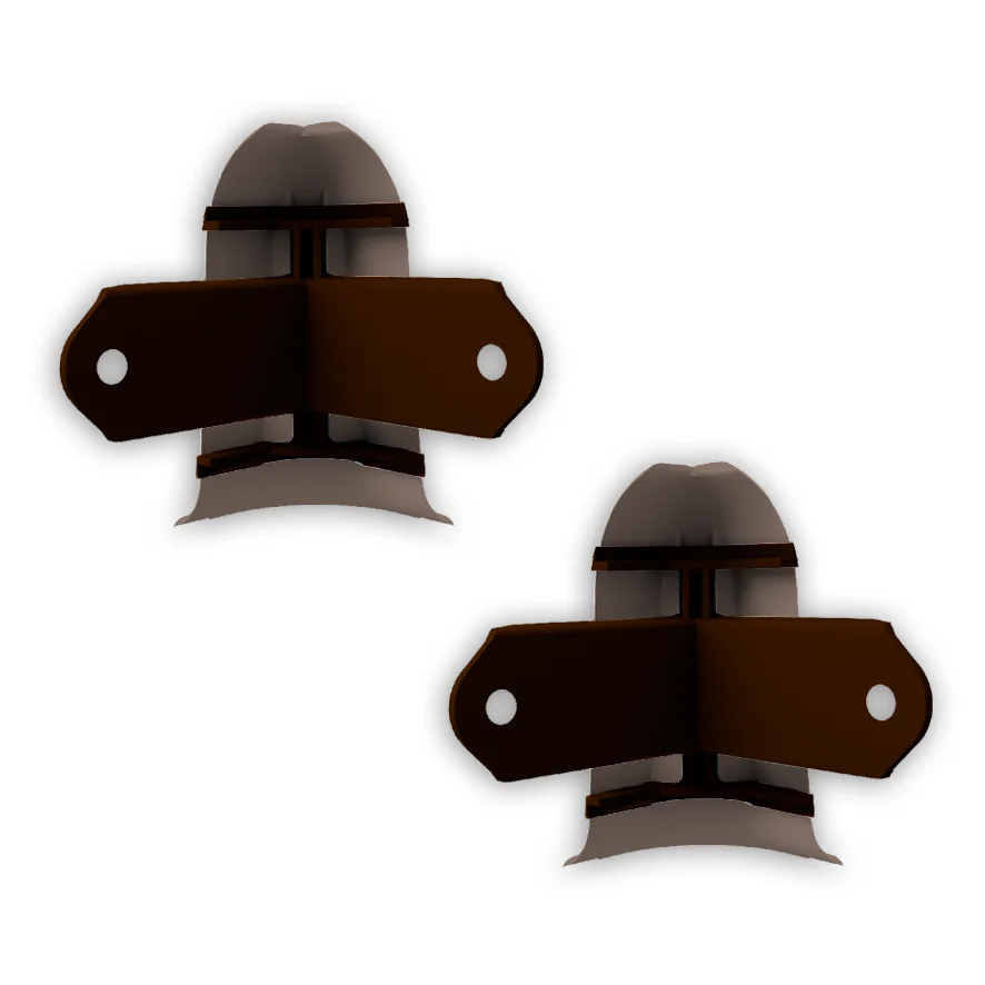 408 Угол наружный Лексида с крепежом 55мм Дуб черненый (шт)