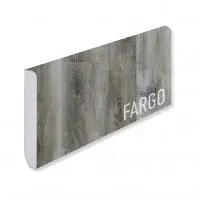 Кварцевый плинтус Fargo Classic 366-1B Дуб Рустик Серый