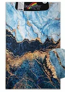 Коврик дизайнерский AMBER A 143 одинарный 550 х 900 мм, 100% полиэстер, ворс 2мм  код: 00835