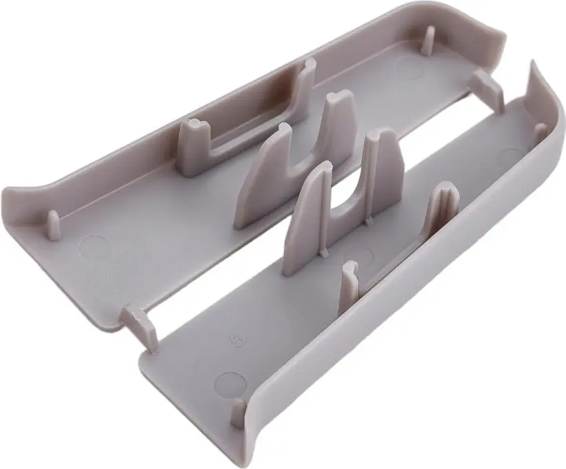 Торцевые (пара) для плинтуса 85мм "Деконика" (1 пара во флоупак), 036 Платиново-серый